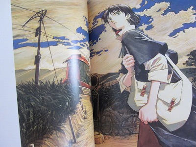 ALPHA Sadamoto Illustration ArtBook Nadia Honneamise Manga art book