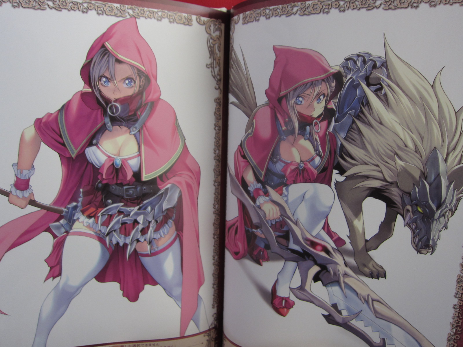 Queen S Blade Grimoire Demon Hunting Little Red Riding Hood Zara Rpg Book Anime Art Book Online Com